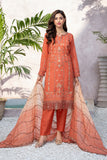 Unstitched-3Pc Embroidered Cotton Suit