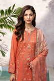 Unstitched-3Pc Embroidered Cotton Suit