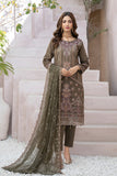 Unstitched-3Pc Embroidered Cotton Suit