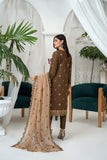 Unstitched - 3Pc Embroidered Cotton Suit