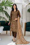 Unstitched - 3Pc Embroidered Cotton Suit