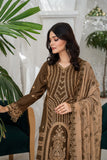 Unstitched - 3Pc Embroidered Cotton Suit