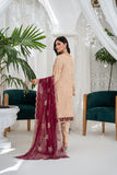 Unstitched - 3Pc Embroidered Cotton Suit