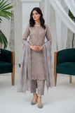 Unstitched - 3Pc Embroidered Cotton Suit