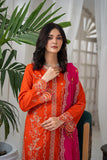 Unstitched - 3Pc Embroidered Cotton Suit