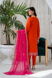 Unstitched - 3Pc Embroidered Cotton Suit