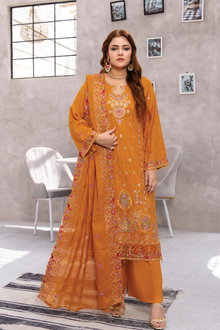  BEBAAK LUXURY JACQUARD WEDDING EDIT 3PC UNSTITCHED