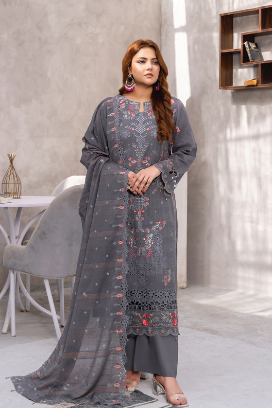 BEBAAK LUXURY JACQUARD WEDDING EDIT 3PC UNSTITCHED