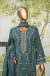 Zarin -Unstitched-3Pc Embroidered Cotton Suit