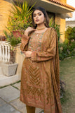 Unstitched - 3pc Embroidered Multi jacquard broshia suit
