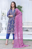 Unstitched - 3 Pc Luxury Embroidered Organza Suit