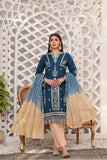 LAMHA FESTIVE EDIT - Unstitched 3Pc Embroidered Cotton Suit