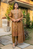 Unstitched - 3pc Embroidered Multi jacquard broshia suit