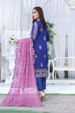 Unstitched - 3 Pc Luxury Embroidered Organza Suit