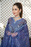 TAMANNA - Unstitched 3Pc Embroidered Cotton Suit