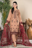 Unstitched - 3 Pc Self Jacquard Embroidered Suit