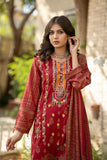 Unstitched - 3pc Embroidered Multi jacquard broshia suit