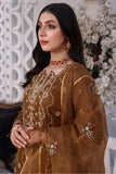 LAMHA FESTIVE EDIT - Unstitched 3Pc Embroidered Cotton Suit