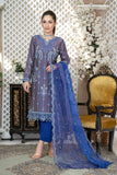 TAMANNA - Unstitched 3Pc Embroidered Cotton Suit