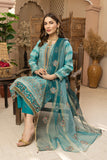 Unstitched - 3 Pc Embroidered Cotton Suit