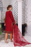 LAMHA FESTIVE EDIT - Unstitched 3Pc Embroidered Cotton Suit