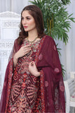 Unstitched - 3 Pc Luxury Embroidered Organza Suit
