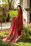 Unstitched - 3pc Embroidered Multi jacquard broshia suit