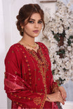 LAMHA FESTIVE EDIT - Unstitched 3Pc Embroidered Cotton Suit