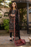 Unstitched - 3Pc Luxury Embroidered Chiffon Suit