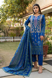 Unstitched - 3pc Embroidered Multi jacquard broshia suit