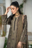 AIK ARZOO. Unstitched-3Pc Embroidered Cotton Suit