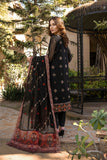 Unstitched - 3Pc Luxury Embroidered Chiffon Suit