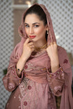 TAMANNA - Unstitched 3Pc Embroidered Cotton Suit