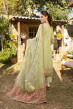 Unstitched - 3Pc Luxury Embroidered Chiffon Suit
