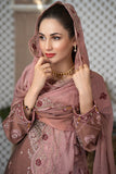 TAMANNA - Unstitched 3Pc Embroidered Cotton Suit