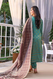 3PC Embroidered Staple Broshia Cotton -Unstitched
