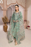 Unstitched - 3 Pc Embroidered Cotton Suit