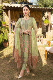 Unstitched - 3Pc Luxury Embroidered Chiffon Suit