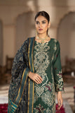 HUSN E KAMAL FESTIVE EDIT . Unstitched-3Pc Embroidered Cotton Suit