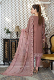 TAMANNA - Unstitched 3Pc Embroidered Cotton Suit