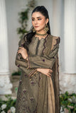 AIK ARZOO. Unstitched-3Pc Embroidered Cotton Suit