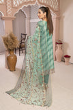 Unstitched - 3 Pc Embroidered Cotton Suit