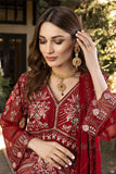 Unstitched - 3Pc Luxury Embroidered Chiffon Suit