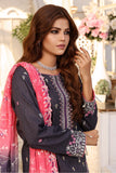 LAMHA FESTIVE EDIT - Unstitched 3Pc Embroidered Cotton Suit