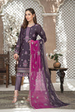 TAMANNA - Unstitched 3Pc Embroidered Cotton Suit