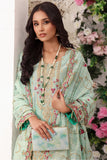 Unstitched - 3 Pc Embroidered Cotton Suit