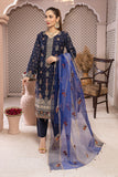 Unstitched - 3 Pc Embroidered Cotton Suit