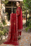 Unstitched - 3Pc Luxury Embroidered Chiffon Suit