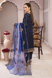 Unstitched - 3 Pc Embroidered Cotton Suit
