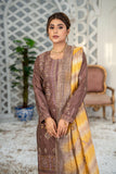 AIK ARZOO. Unstitched-3Pc Embroidered Cotton Suit
